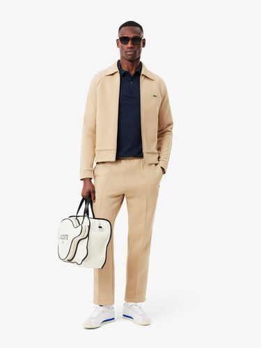 Lacoste Men Navy Regular Fit Cotton Pima Polo Shirt