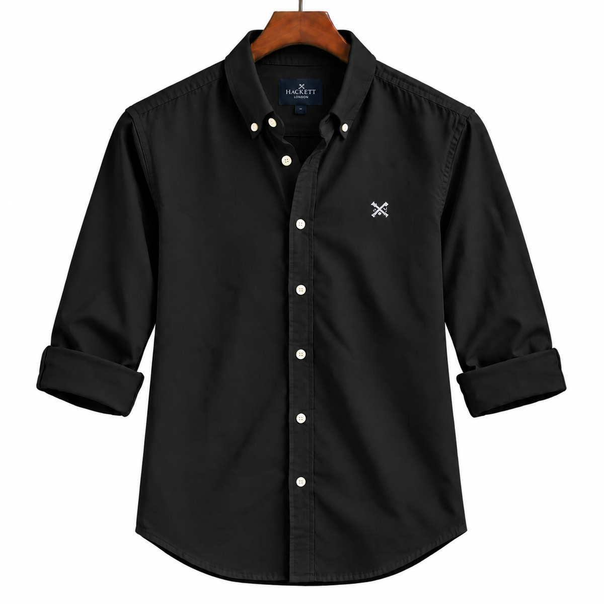 Hackett Full Sleeve Shirt Black