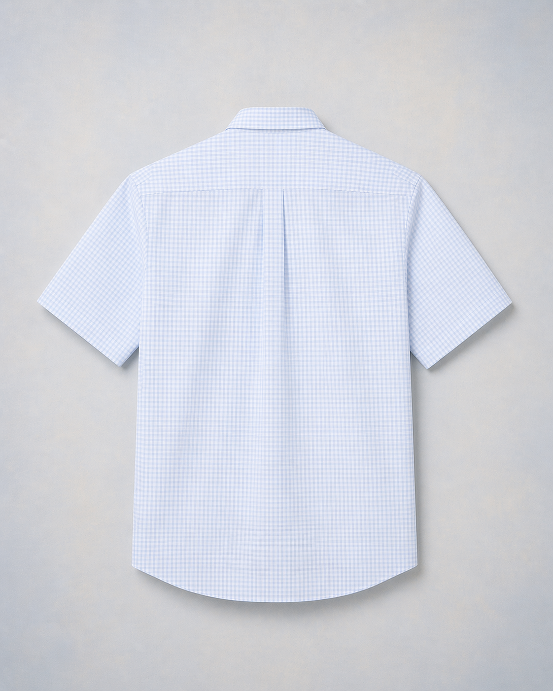 Lacoste Men White Regular Fit Short Sleeved Plaid Shirt