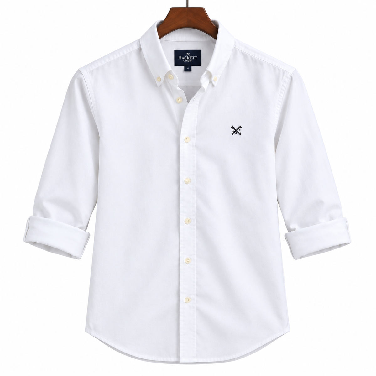 Hackett Full Sleeve Shirt White