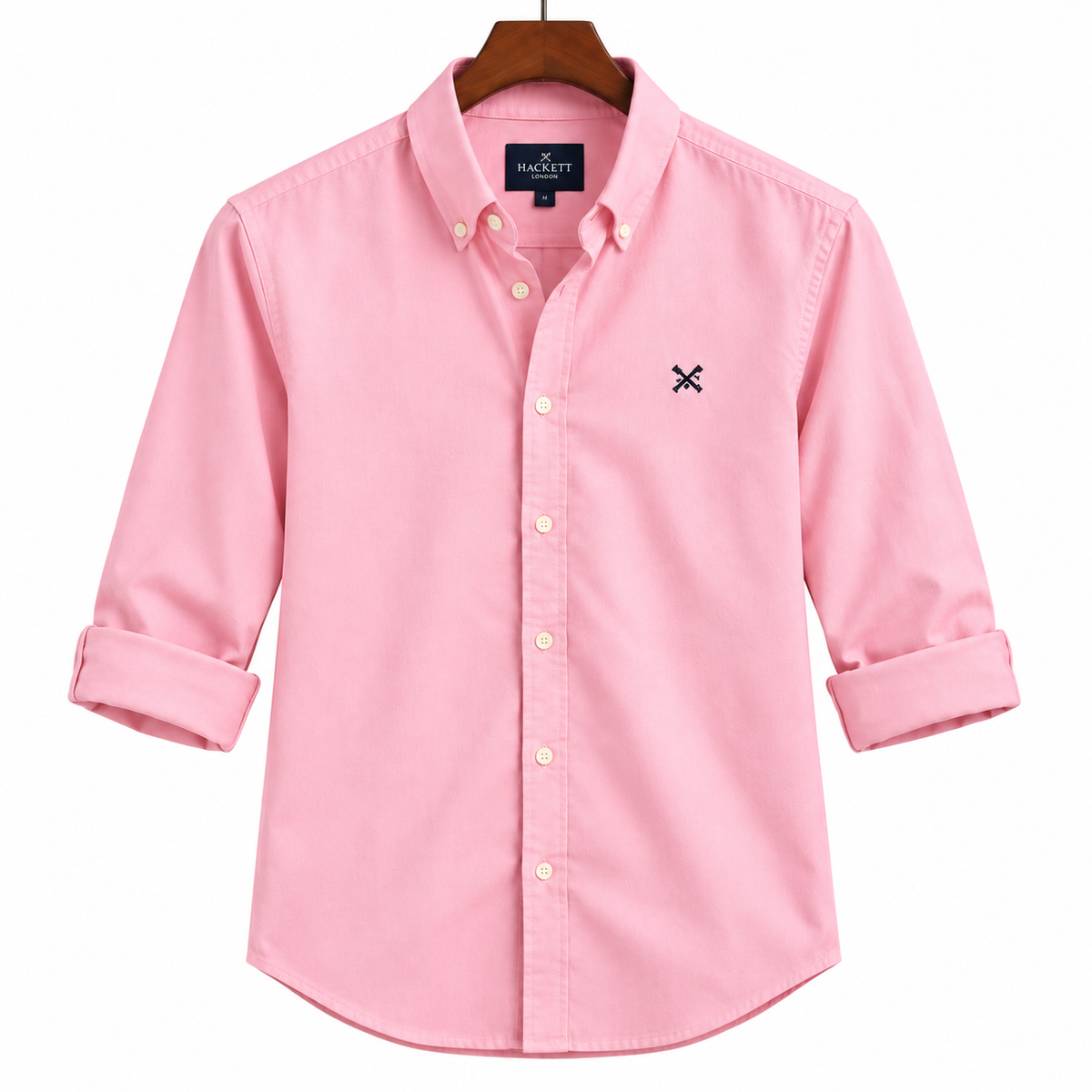 Hackett Full Sleeve Shirt Light Pink