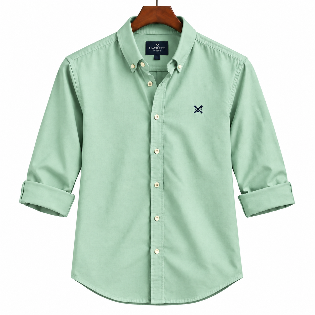 Hackett Full Sleeve Shirt Mint Green