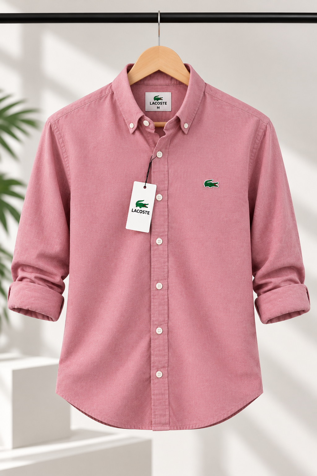 L Premium Classic Dusty Pink Full Sleeve Shirt
