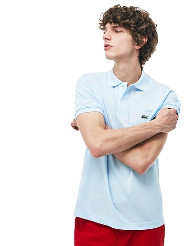 Lacoste Men Blue Lacoste Classic Fit L.12.12 Polo Shirt