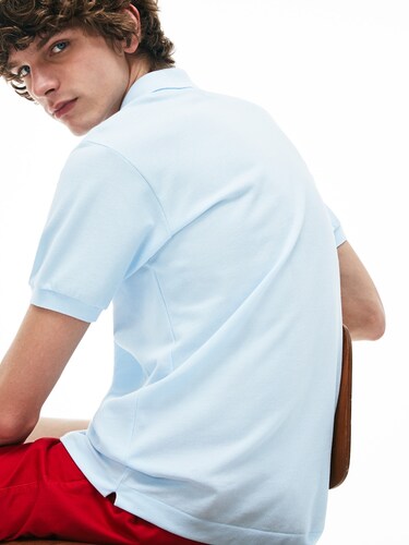 Lacoste Men Blue Lacoste Classic Fit L.12.12 Polo Shirt