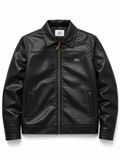 Crocodile Luxe Leather Jacket