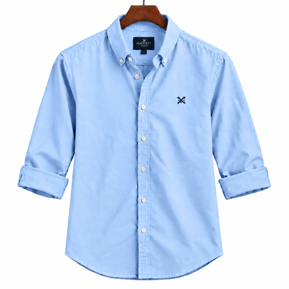 Hackett Full Sleeve Shirt Sky Blue