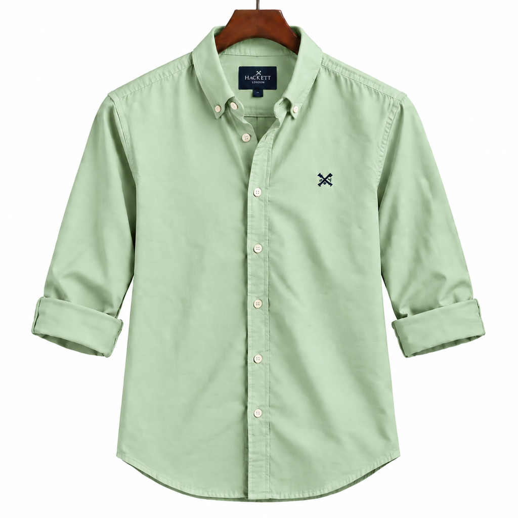 Hackett Full Sleeve Shirt Pistachio Green